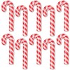 10 Piece Mini Candy Cane Cutouts Christmas Party Decorations