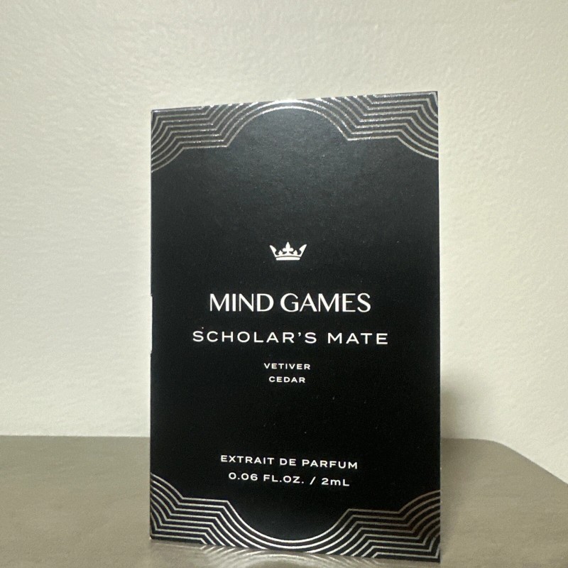 Mind Games Scholar's Mate Extrait de Parfum 0.06oz/2 mL Unisex