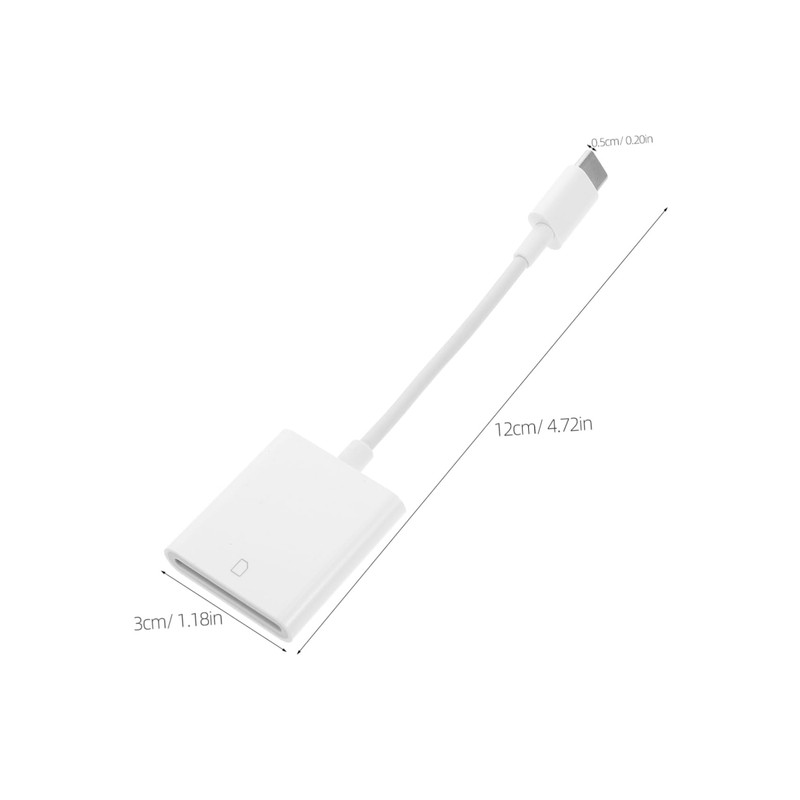 Mikinona Type c Card Reader Memory Card Reader for/Fast Transfer