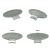 Caviar Key Tin Opener - Caviar Accessory (Oval Silver, 2