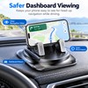 Universal Dashboard Phone Holder for Navigation – Non-Slip Silicone 360°