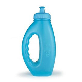 Ultimate Performance UP Runners Bottle 580cc Blue Carbon Neutral Certified BPA free flexible food grade plastic Fully Recyclable Ergo Shape Soft Spout Cap Run Hike Outdoor Sport Marathon Ultimate