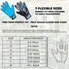 TRAX SPORTS Goalkeeper Gloves for Children Boys Youth, Football Goalkeeper