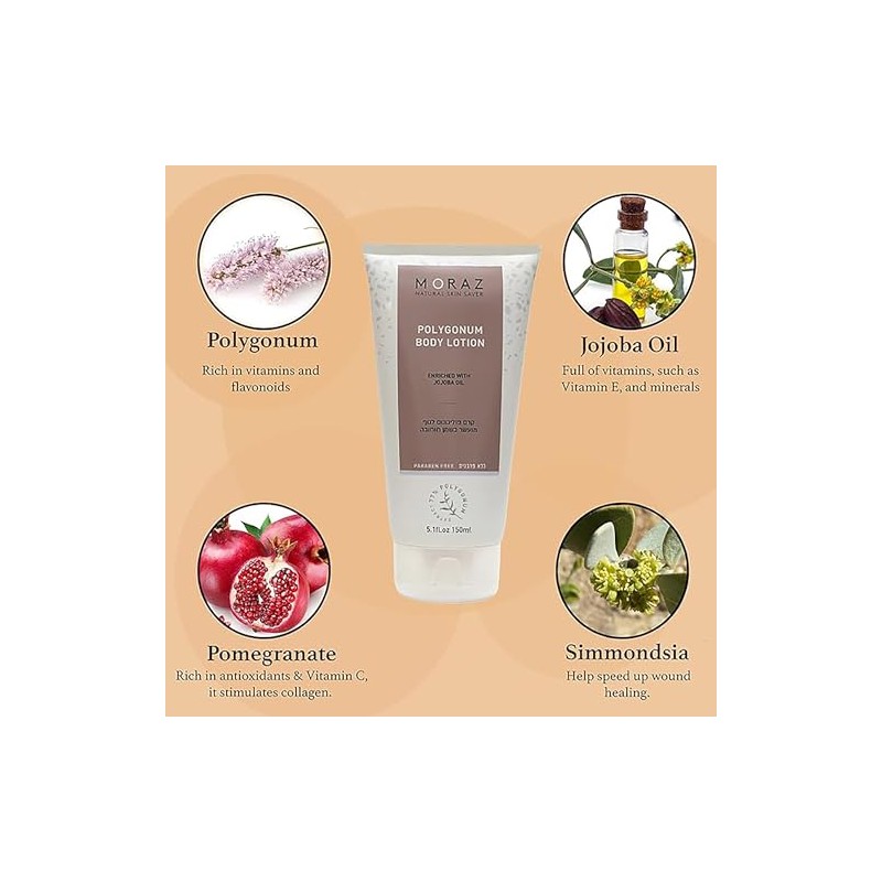 Polygonum Body Lotion by Moraz for Unisex - 5.1 oz