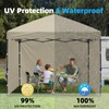 Joramoy 10x10 Canopy Sidewall - 10x10 Tent Wall with UV