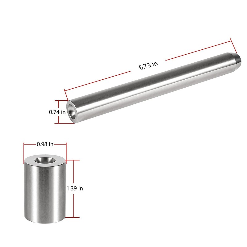 Heavy Duty Blacksmith Rivet Doming Tools Heading & Bottom for
