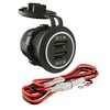 DAMAVO 2.1A USB Dual Charger Socket for Truck Car Marine