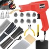 Upgraded 220W Plastic Welder Bumper Repair Kit,2-in-1 Plastic Welding Kit