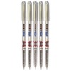 SAINO GlideStic Ballpoint Pens, BLUE, Fine Point (0.6mm), Pack of