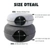 Cdycam Large Cat Donut Cave, Cat Tunnel Bed for Indoor