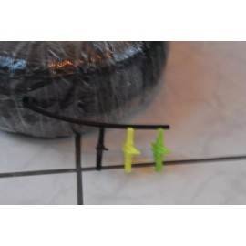 K'NEX NEW Track Tube HUGE Color Selection Roller Coaster 6+m (20+ft) Knex Parts - For K'NEX, Black