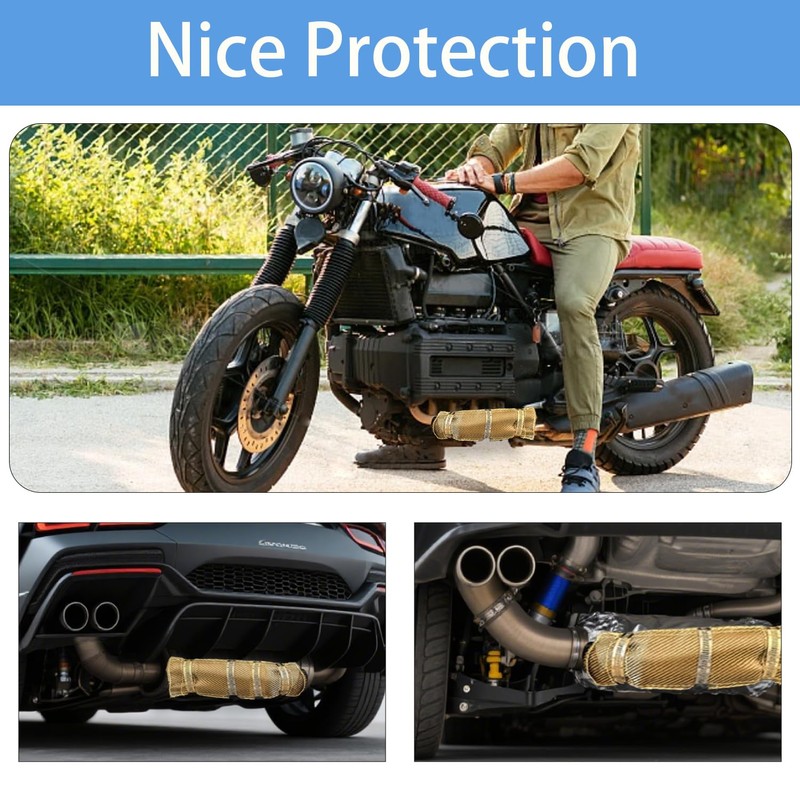 6" x 24" Exhaust Heat Shield Wrap Up to 1450℉