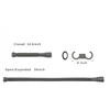 Leirsdam Universal Flexible P Trap Drain Pipe(1-1/2") and The Drain