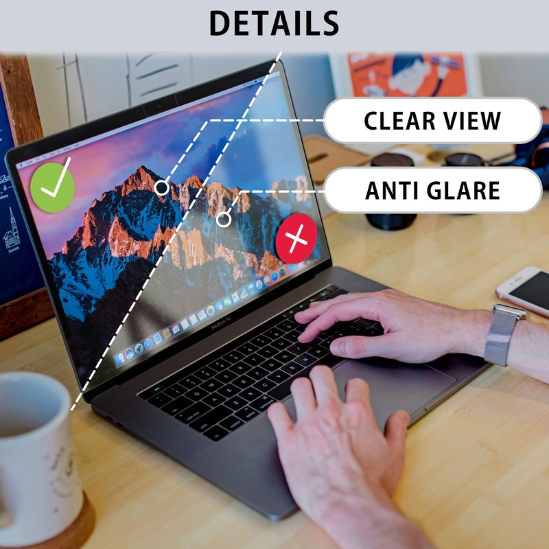 MyGadget 2x Screen Protector Crystal Clear HD compatible with Apple