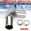 4 Pcs Stainless Steel 24mm Air Diesel Parking Heater Exhaust