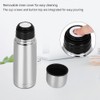 Stainless Steel Thermos Vacuum Bottle Flask Push Button Lid Insulated