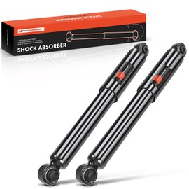 A-Premium Rear Shock Strut Absorbers Compatible with Fiat 500 2012 2013 2014 2015 2016 2017 2-PC Set