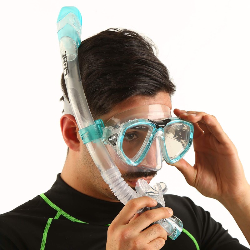 SEAC Men's One Mask, Blue, Small