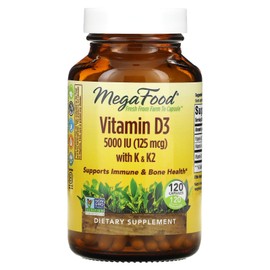 Vitamin D3 Vitamin K Vitamin K2 125mcg 5000IU capsules 120 tablets / 비타민D3 비타민K 비타민K2 125mcg 5000IU 캡슐 120정
