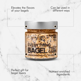 A Spice Affair’s Everything Bagel Seasoning Blend 100 g (3.5 oz) - Everything Bagel Spice Blend & Seasoning
