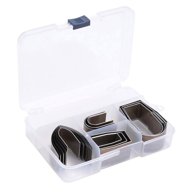 18 Pieces Leather Craft Embossing Punch Set Leather Die Cutting