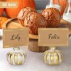 KEDEMAS Pumpkin Place Card Holder