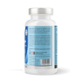 Marine Collagen Capsules 500mg – Naticol® Hydrolysed Marine Collagen with Hyaluronic Acid & Seaweed – with Biotin, Vitamin C & E – Skin Hair Nails – 60 Capsules