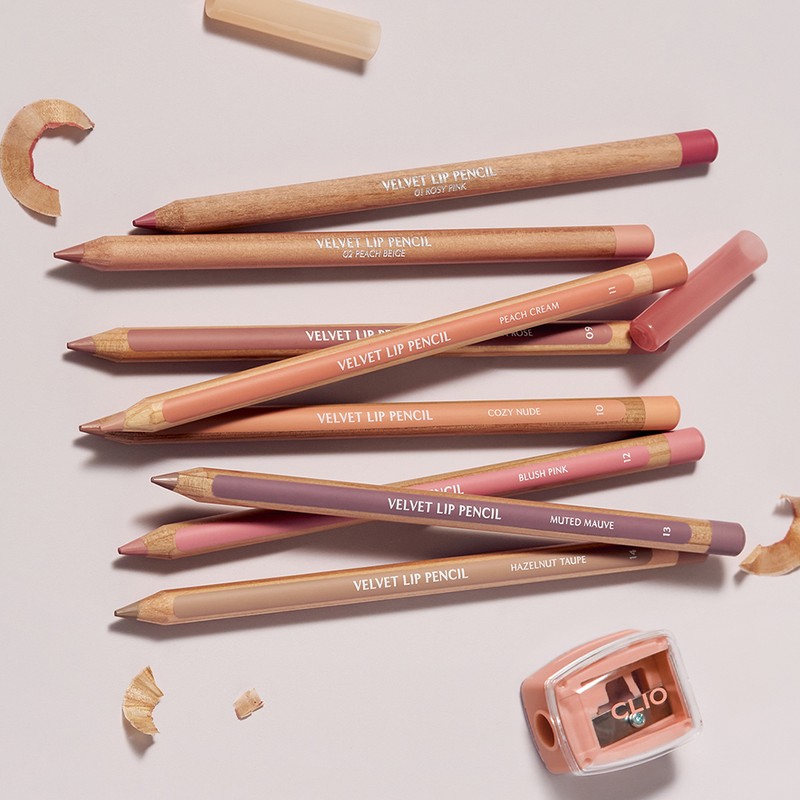 Clio [2EA] Clio Velvet Lip Pencil Special Set [Main Product