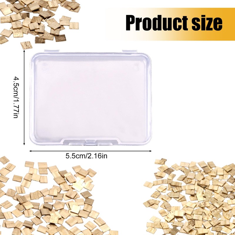 0.5 Gram (0.32DWT) 14K Gold Solder for Jewelry Making, 1.5x1.5mm