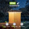 Solar Post Cap Lights Outdoor 8pack - Downward Lighting Waterproof