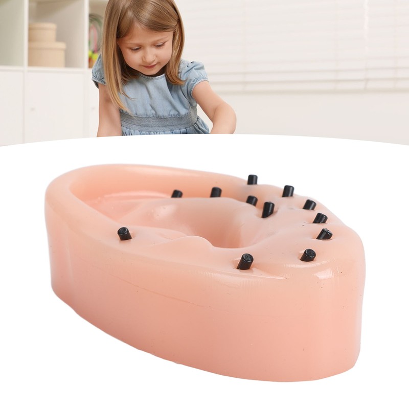 Ear Pimple Popping Toy with Tweezers Funny Blackhead Squeeze Out
