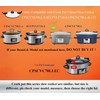 Oval Slow Cooker Lid with Sealing Ring and Buckle Compatible