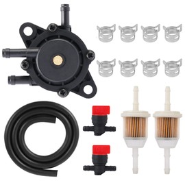 Besnor Fuel Pump Kit with Fuel Filter Fuel Line, Replace OEM 691034 692313 808656 808492 807429 597338 491922, 24 393 04-S, 24 393 16-S, 49040-7001, LG808656 M138498 M145667
