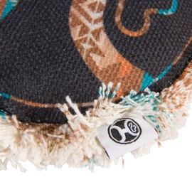 HOOEY Canvas Fetch and Retrieve Dog Toys, Roundup Rope Toy (Aztec Dirty)