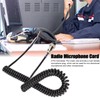 Radio Microphone Cable Replacement Female Hand Mic Cord with Prewired