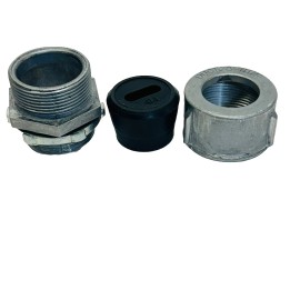 DUCT-O-WIRE 1" DUCT-O-WIRE 414 ALUMINUM CORD GRIP FOR FLAT CABLE