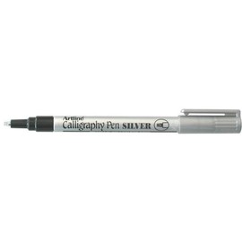 artline Ek993 Kalligraphie-Stift, silberfarben