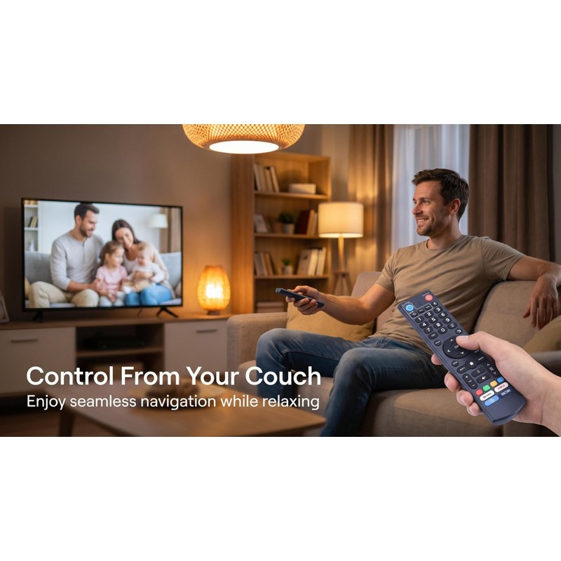Easy to Use Backlit Remote for vSeeBox V5 Pro, V3