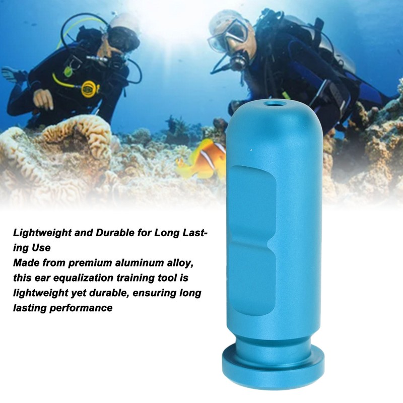 Ear Equalization Training Tool Aluminum Alloy Ear Pressure Balance Auxiliary