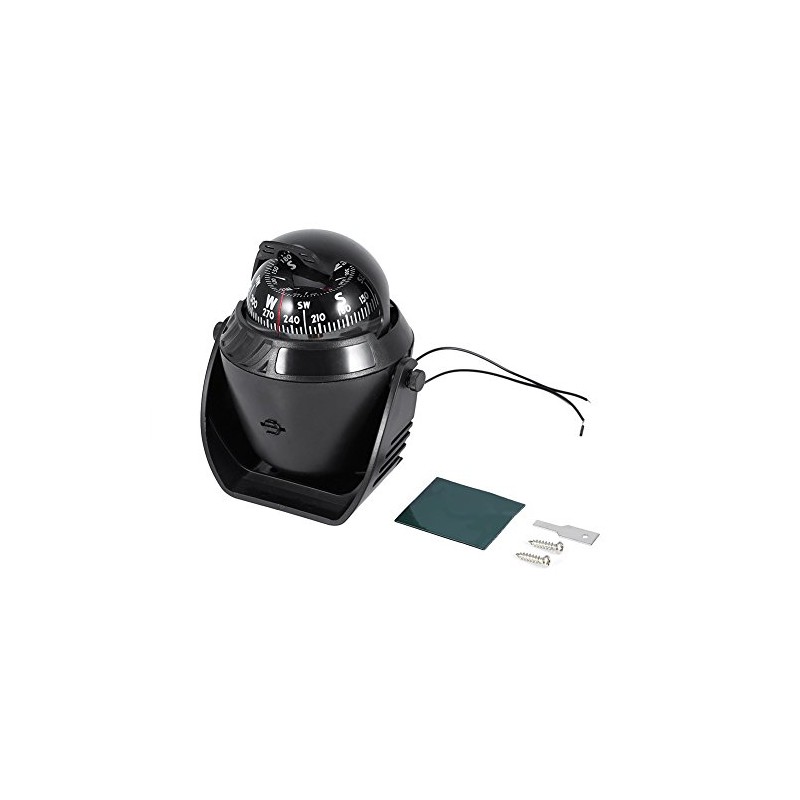 Vgeby Bullet Compass, Boat, High Precision LED Bullet Compass, Navigation