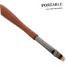 Gatuida Nail Art Gradient Brush Pen with Sandalwood Gourd Handle