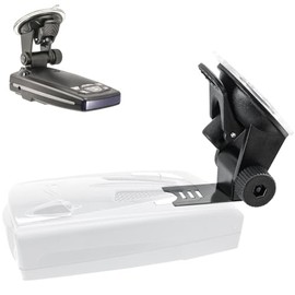 Heavy Duty Windshield Suction Cup Mount w/Hot Weather Resistant Base Compatible with Passport 9500ix, 8500, X70, X80, Solo S2, S3, S75G Radar Detectors (Only Compatible with Models Listed)