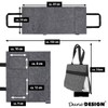DuneDesign Felt Lever Arch Folder Bag 31x34x9 cm File Holder