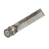 Beavorty 3pcs Metal Hair Comb Men's Fine Tooth Dandruff Comb