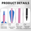 30 inch Carbon Arrow Practice Hunting Arrow, with Detachable tip,