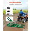 VEVOR Drag Harrow, 4 ft Heavy Duty Tow Behind Drag