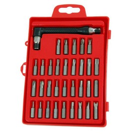 Dapetz ® 33pc Spanner Screwdriver Bit Set Hex Star Torx Spline | Tamper Proof Tools for Electronics & Mechanical Repairs | Multi-Bit Garage Tool Kit Maintenance | Durable & Versatile Repair Tools