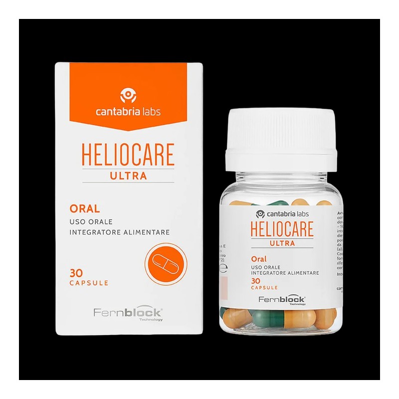 Heliocare Ultra Oral Supplements Capsules (30 Capsules). Food Supplement.