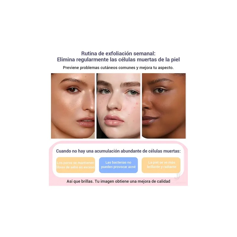 2pcs Purificante Exfoliante, Gel Exfoliante Avanzado 100ml