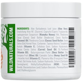 Manuka Honey Cream Moisturizer for Dry Skin - Eczema Honey Cream Face Moisturizer for Sensitive Skin - Soothing & Redness Relief Face Cream for Dry Skin - Face, Hand & Body Moisturizer for Women & Men